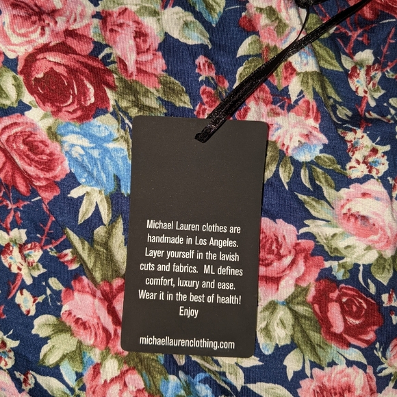 New Michael Lauren Floral Tank top Small - Picture 2 of 5